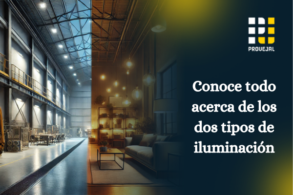 Diferencias entre iluminación industrial e iluminación residencial en Jalisco Diferencias entre iluminación industrial e iluminación residencial en Jalisco